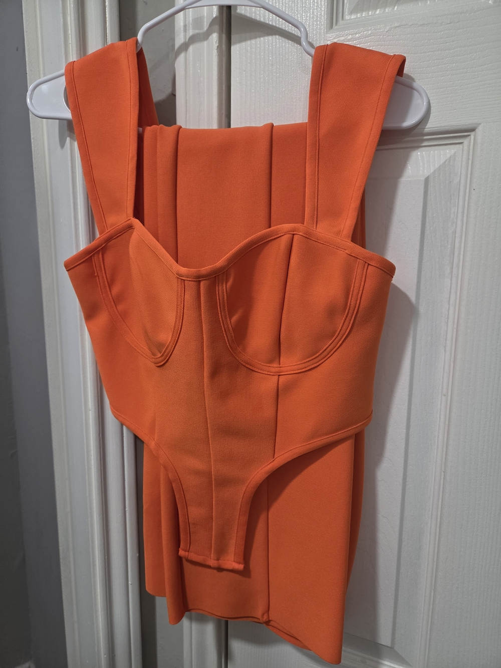 Women Bandage ORANGE 2 PIECE SET